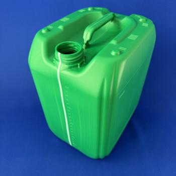 20 Liter Kanister, PE, grün 3/072, 940g, (ab 4,37 Stück inkl. Versand)